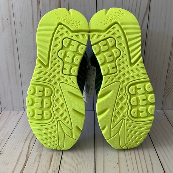 SOLD! Women's Adidas Ivy Park Nite Jogger Shoes (Dark Green/Frozen Yell… - Picture 4 of 5